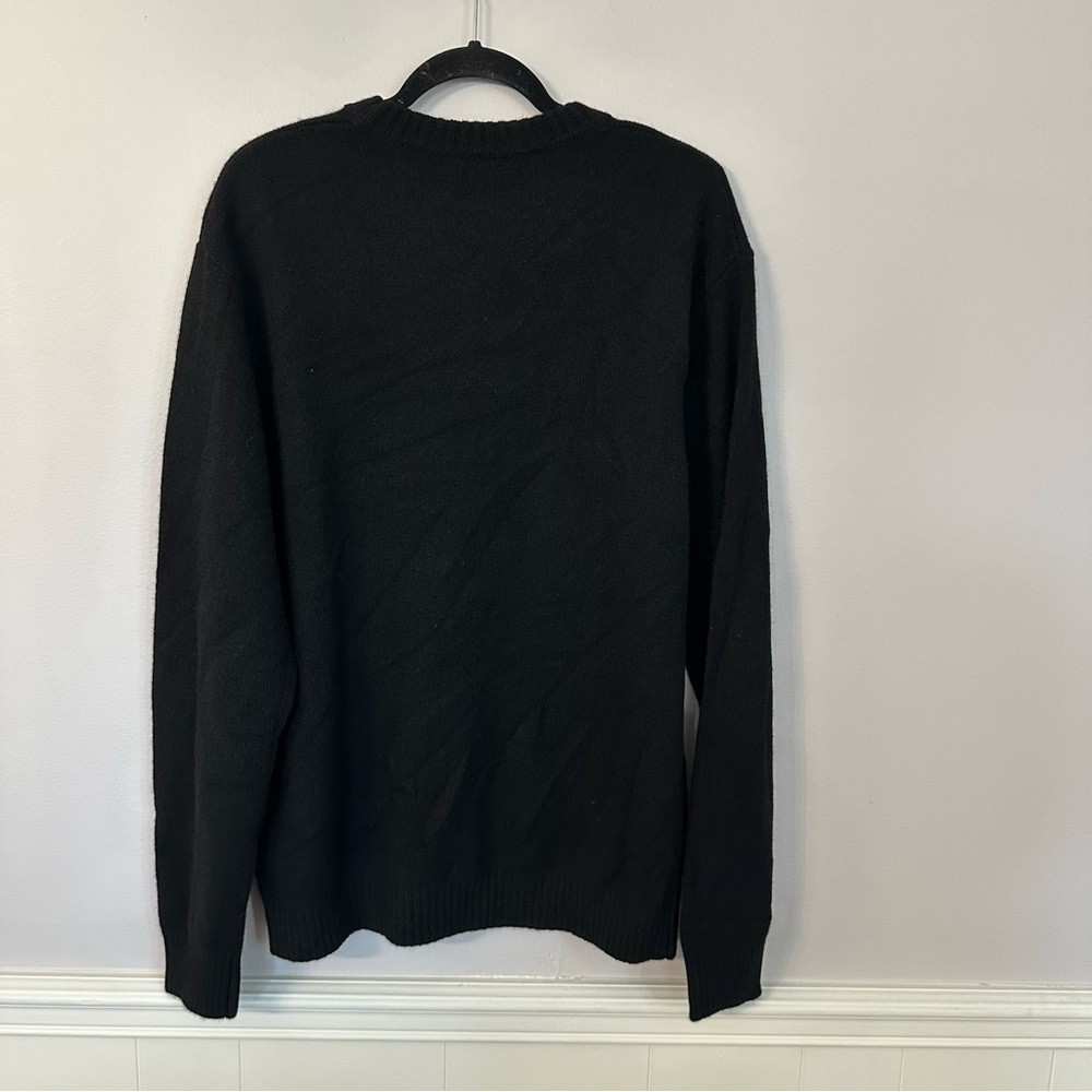 Quince Black Crew Neck Sweater - Picture 8 of 8
